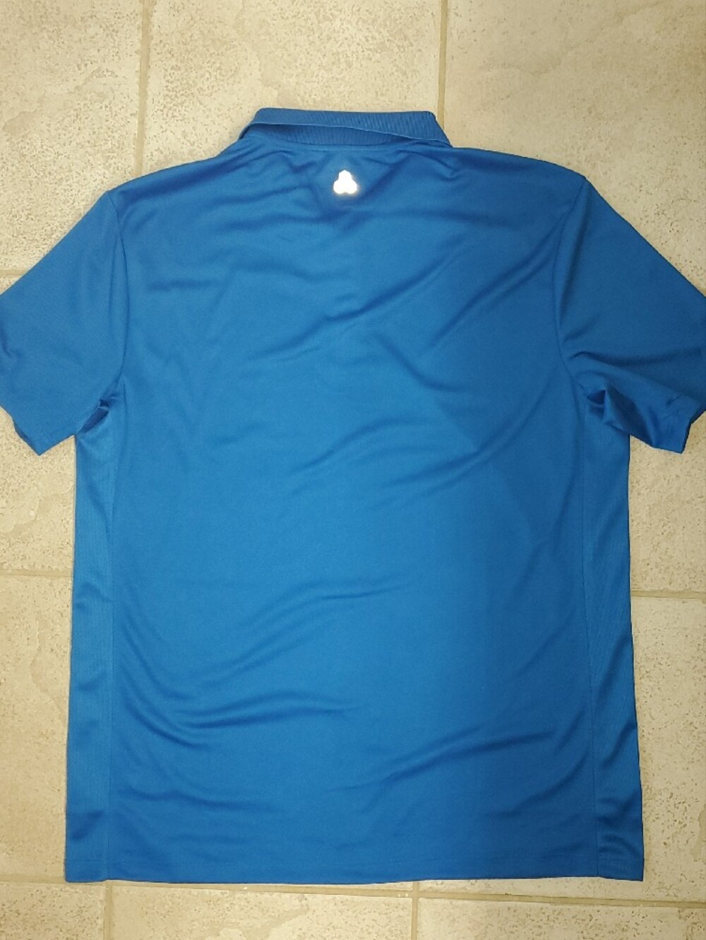 tek gear Royal Blue Men's Polo Shirt - Performance Style - Picture 4 of 4